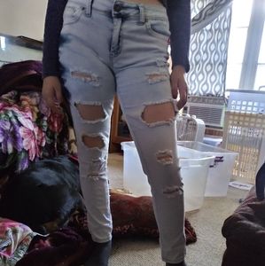 Ripped jeans
